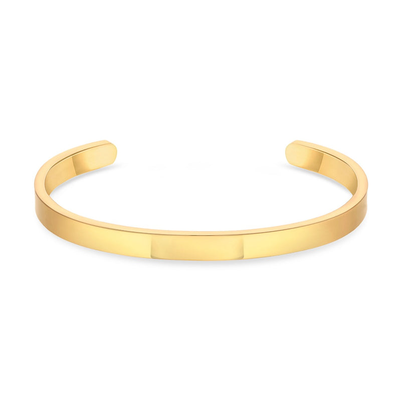 Amori Single Cuff Bangle, Gold
