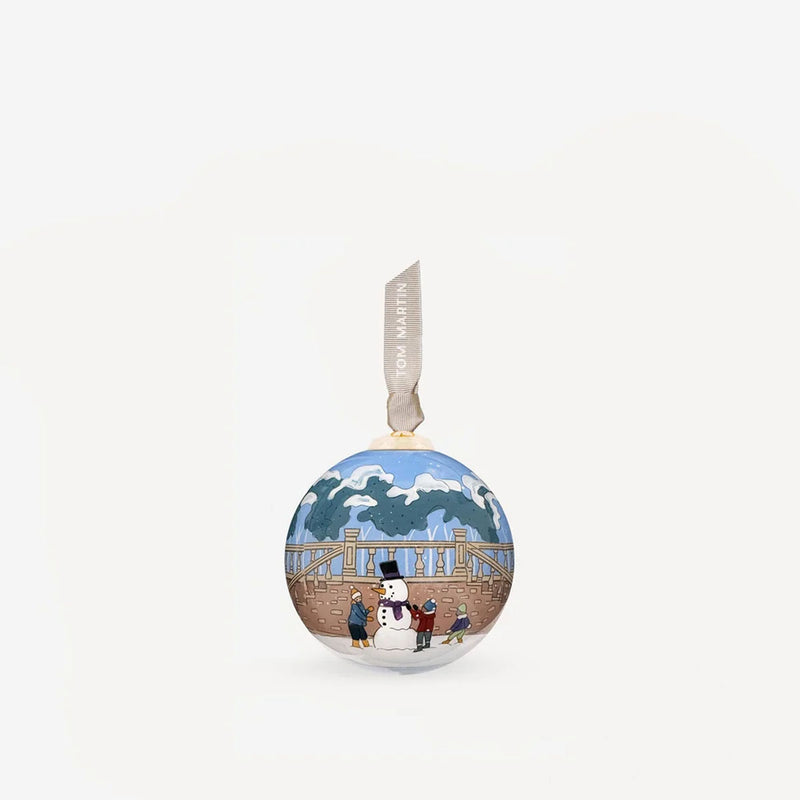 Skating by Starlight, Christmas Decoration, by Tom Martin