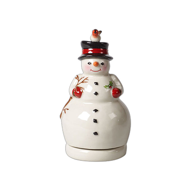 Villeroy & Boch Nostalgic Melody Snowman Music Box