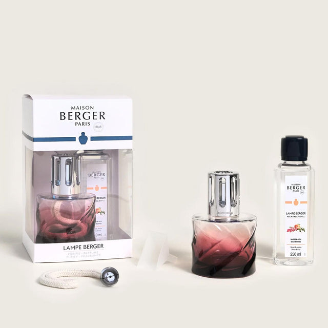 Red Spiral Lampe Berger Gift Pack