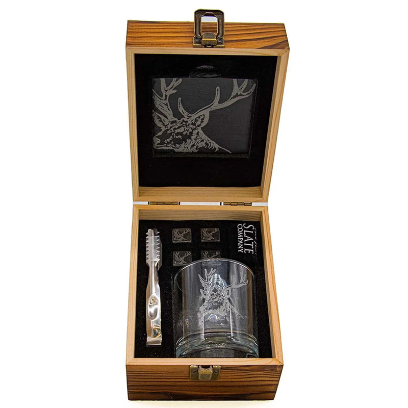 Selbrae House Stag Drinks Set