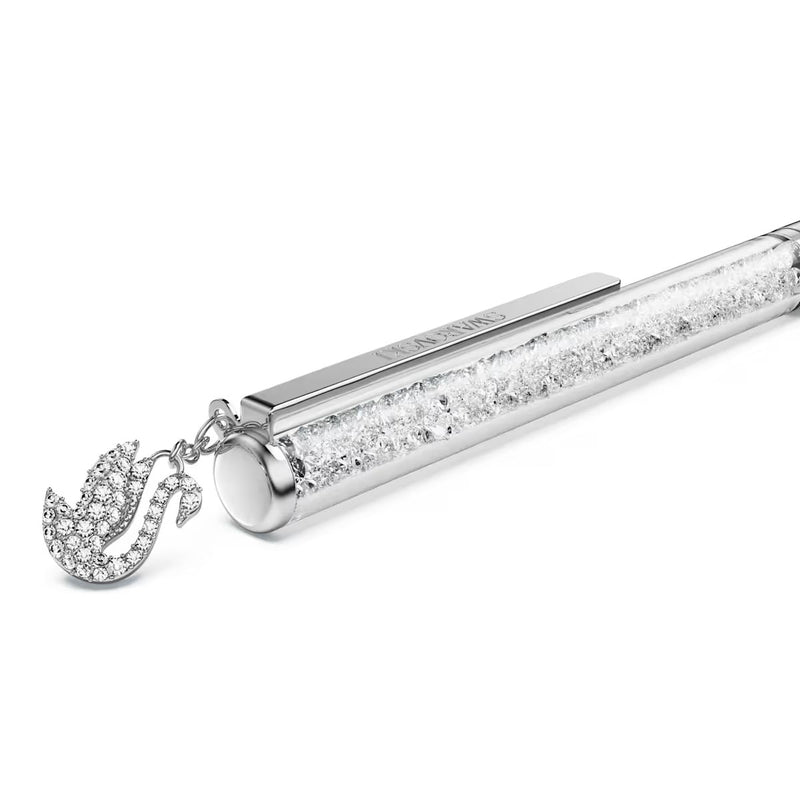 Swarovski Crystalline ballpoint pen, Swan, Chrome plated