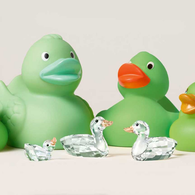 Swarovski Ducks Crystal Ornaments 