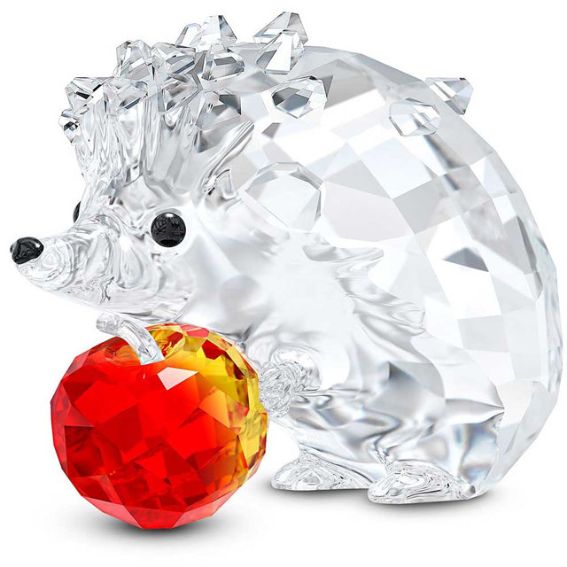 Swarovski Hedgehog With Apple
