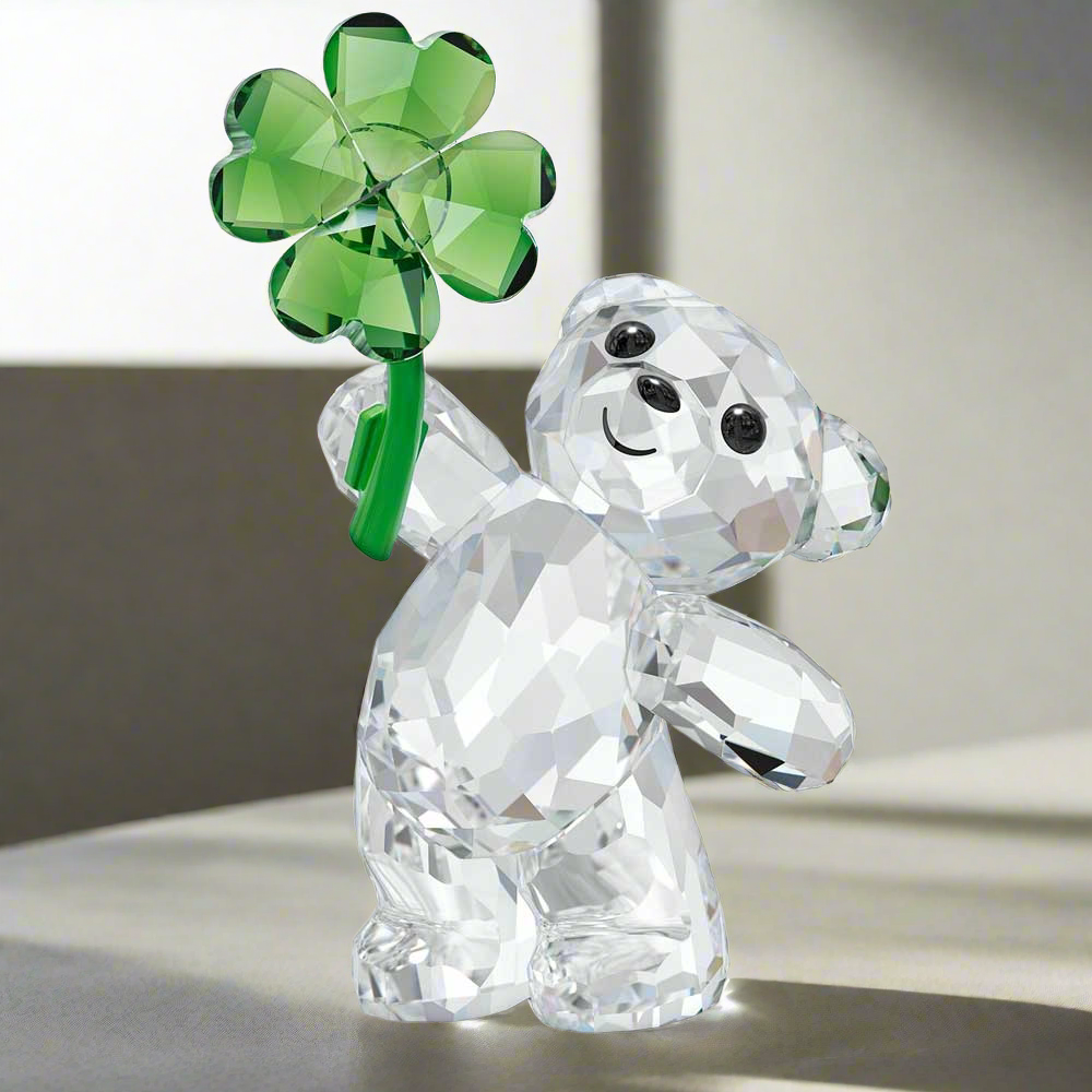 Swarovski Krisベア Lucky Charm 四葉のクローバー Swarovski Kris Swarovski Krisベア Lucky Charm 四葉のクローバー Swarovski Kris