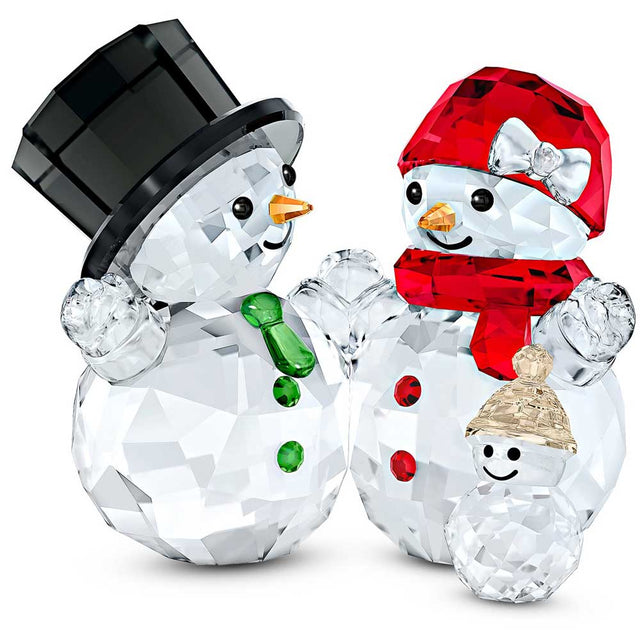 Swarovski Snowman Family