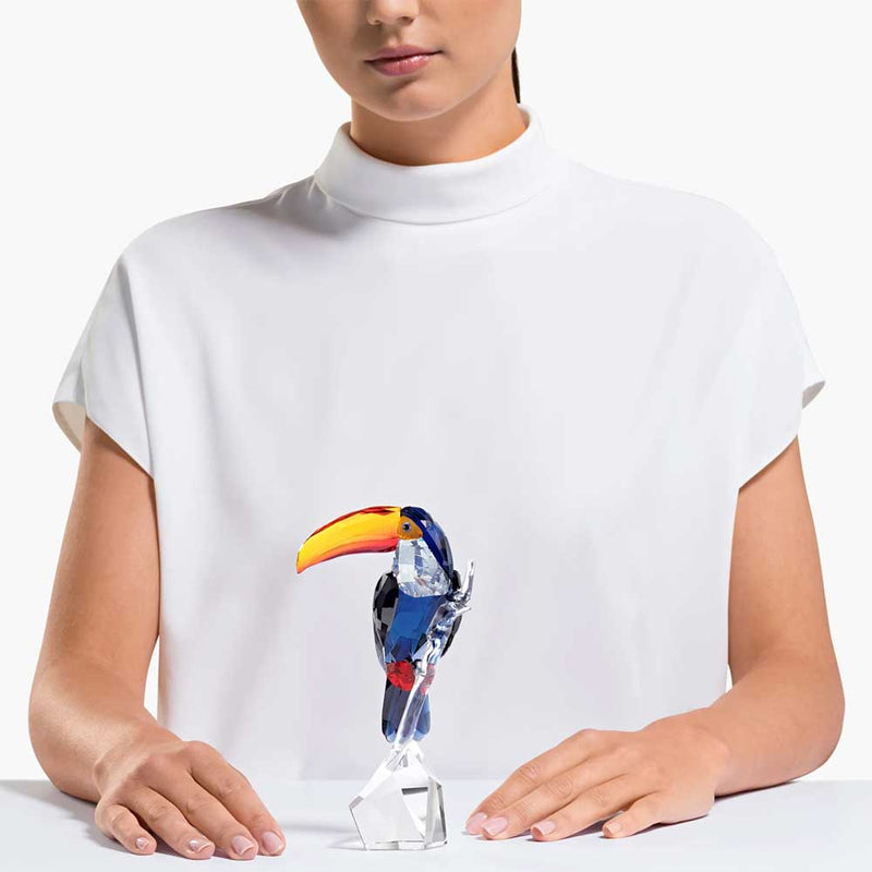 Swarovski Toucan Crystal Ornament