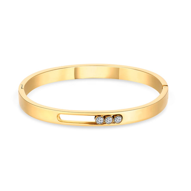 Amori Tri Bangle, Gold
#1
