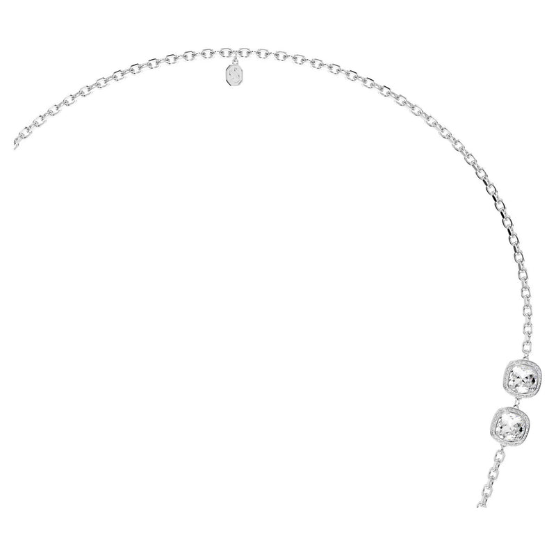 Swarovski Una Angelic pendant and brooch, Cushion cut, White, Mixed Plating