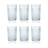 Klimchi Underlay Azure Hobnail Tumblers (set of 6)