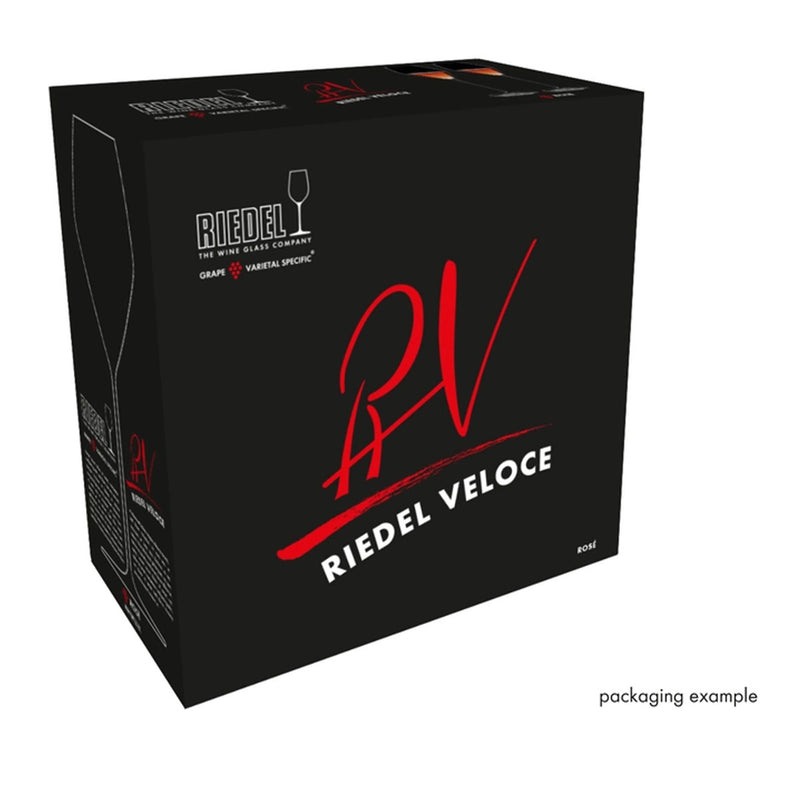 Riedel Veloce Rose Glasses, Set of 8