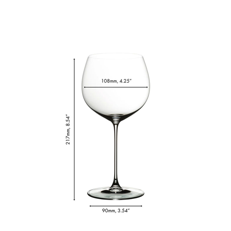Riedel Veritas 270th Anniversary Oaked Chardonnay Glasses, Set of 2