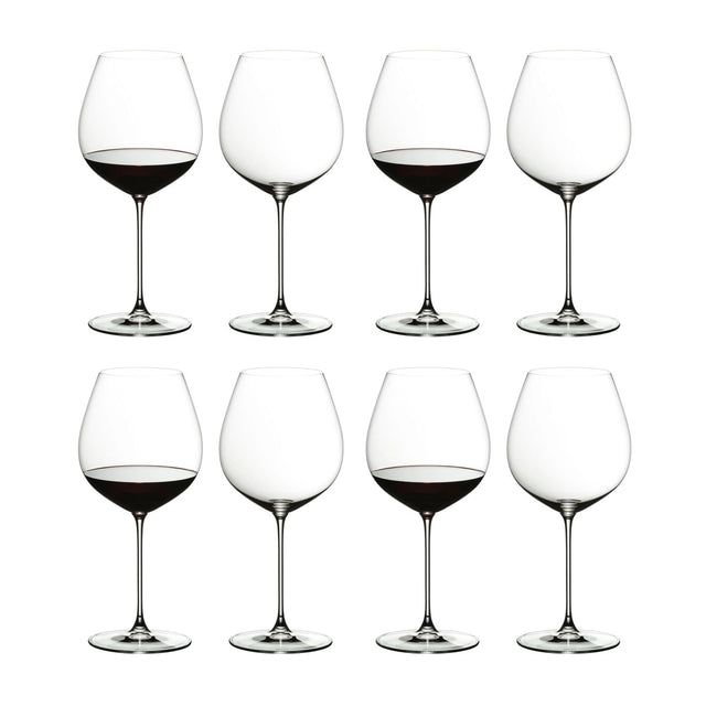 Riedel Veritas Old World Pinot Noir Glasses, Set of 8