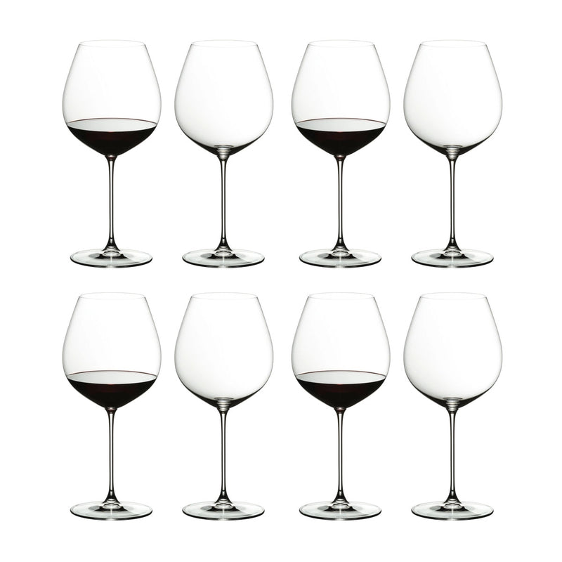 Riedel Veritas Old World Pinot Noir Glasses, Set of 8