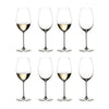 Riedel Veritas Sauvignon Blanc Glasses, Set of 8