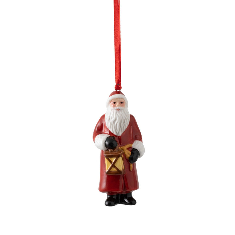 Villeroy & Boch Nostalgic Santa Claus with two presents Ornament