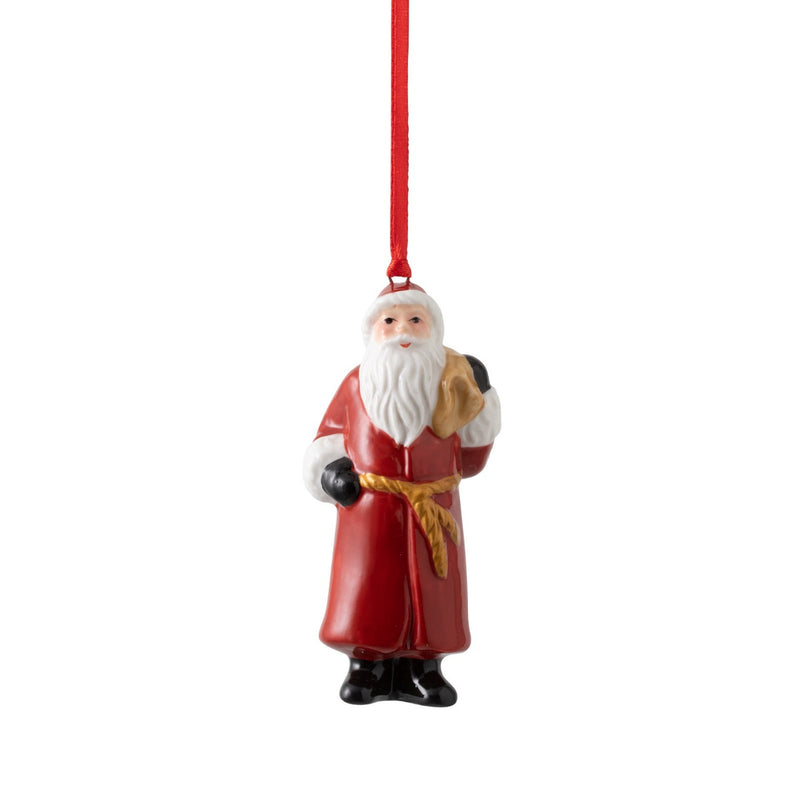 Villeroy & Boch Nostalgic Santa Claus holding a lantern Ornament