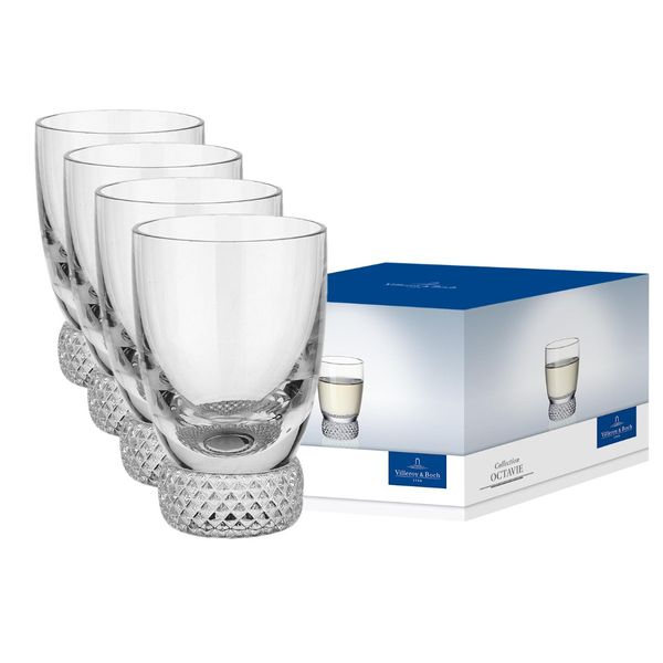Villeroy & Boch Octavie Shot Glass, Set of 4