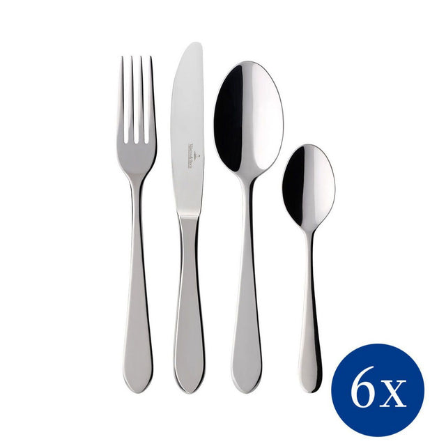 Villeroy and Boch Oscar Cutlery 24 Piece Set 