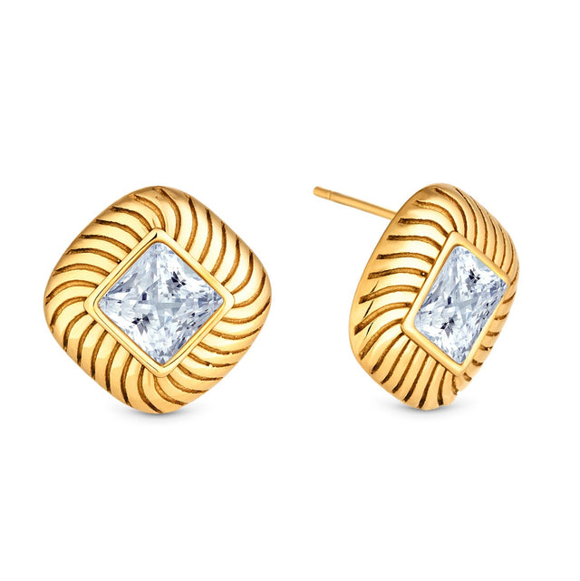 Amori Vivid Earrings, Gold
