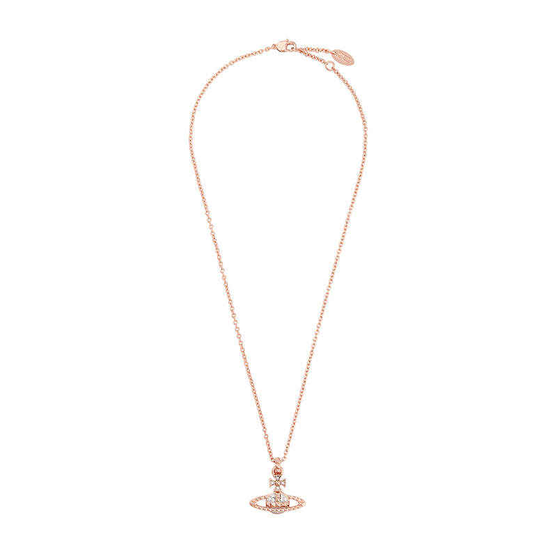 Vivienne Westwood Mayfair Bas Relief Pendant, Rose Gold Plated