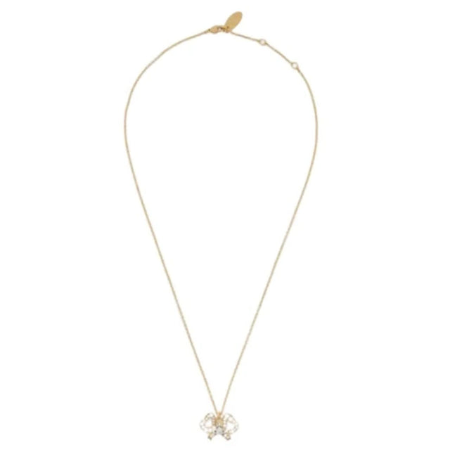 Vivienne Westwood Rigoberta Gold Shaped Necklace, Gold Plated