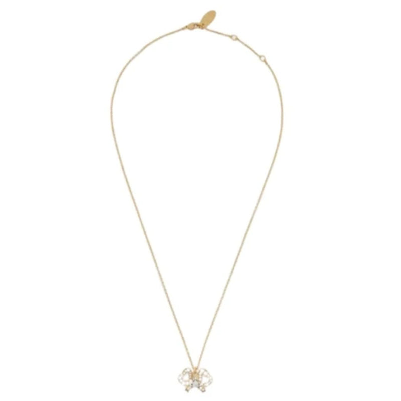 Vivienne Westwood Rigoberta Gold Shaped Necklace, Gold Plated