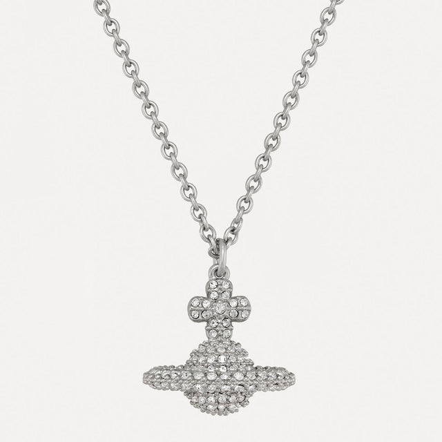 Vivienne Westwood Grace Silver Small Pendant, Silver Tone Plated