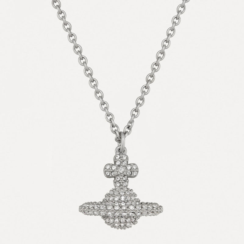 Vivienne Westwood Grace Silver Small Pendant, Silver Tone Plated