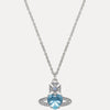 Vivienne Westwood Ariella Silver Pendant, Platinum Plated