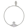 Vivienne Westwood Ariella Silver Bracelet, Platinum Plated