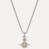 Vivienne Westwood Mayfair Small Orb Pendant Necklace, Silver Plated
