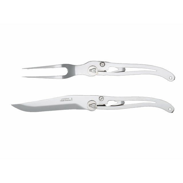 Laguiole Gift Set, XXL Cutout, Set of 2, by Claude Dozorme