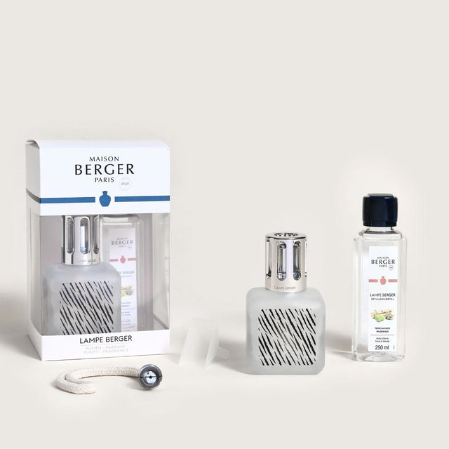 Zebra Ice Cube Lampe Berger Gift Pack