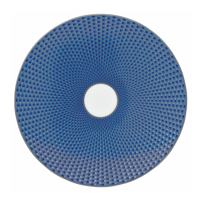 Raynaud Tresor Bleu Coupe Flat Plate,  16 cm