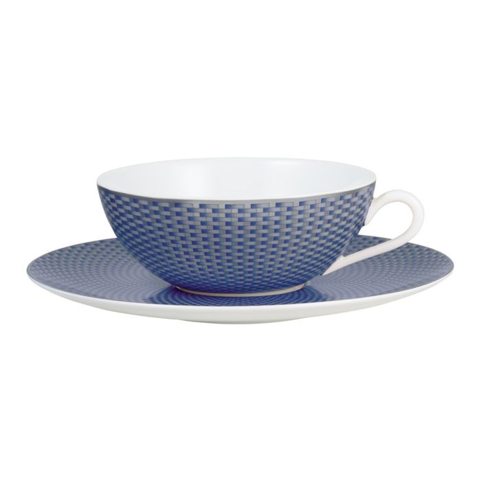 Raynaud Tresor Bleu Tea cup Extra and Saucer,  4.5cm