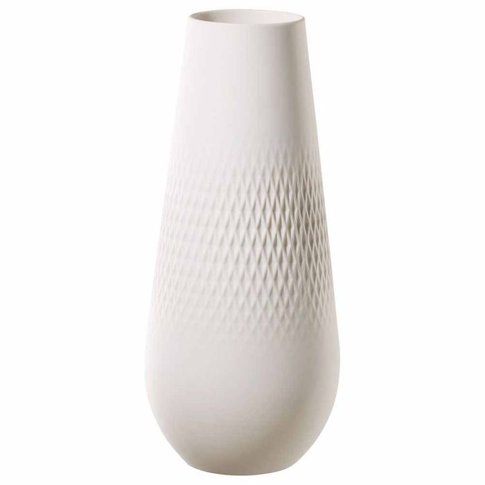 Villeroy & Boch Collier Carre Tall White Vase