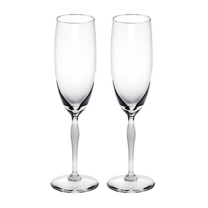 Lalique 100 Points Champagne Glass (Pair)