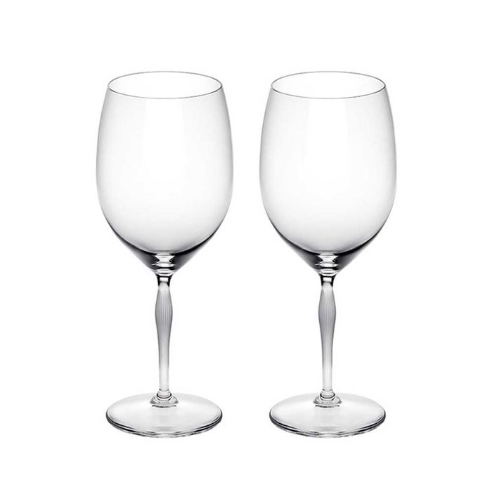 Lalique 100 Points Bordeaux Glasses (Pair)