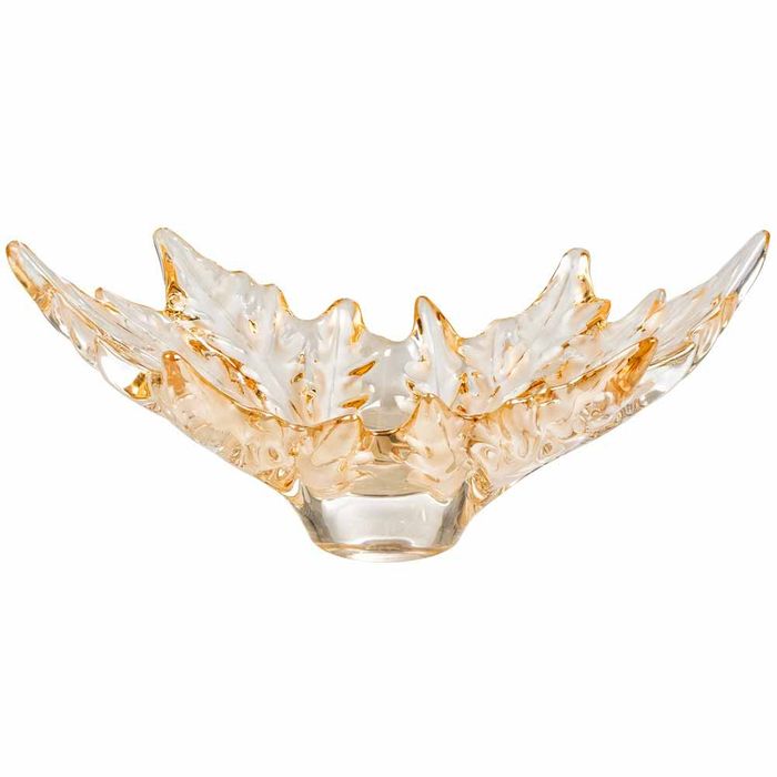 Lalique Champs Elysees Small Gold Luster Bowl