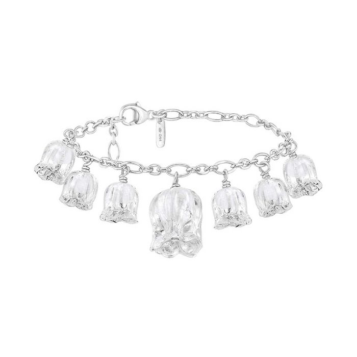 Lalique Muguet Silver Bracelet