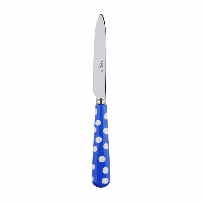 Sabre White Dots Lapis Blue 20cm Dessert Knife