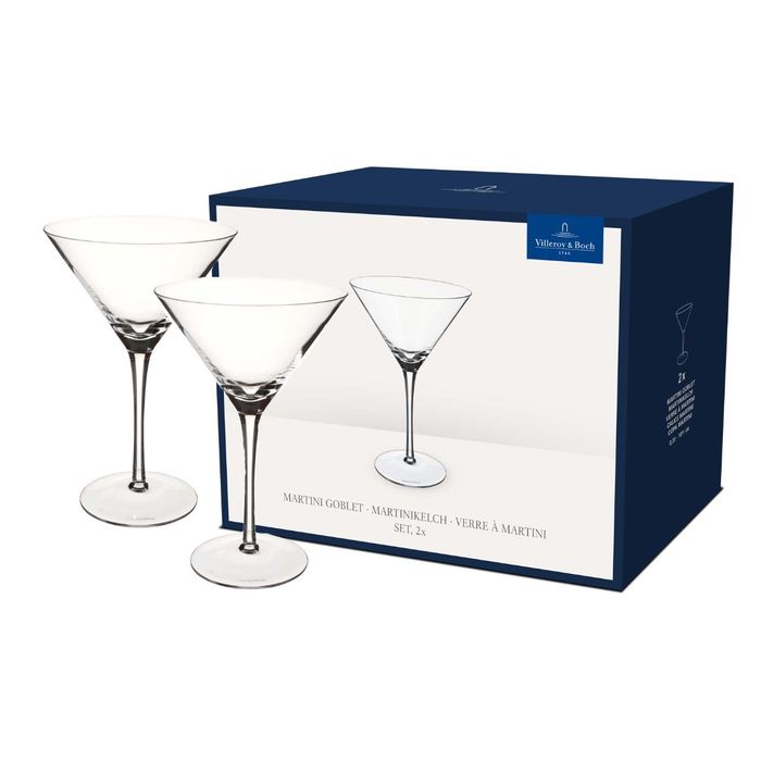 Villeroy & Boch Purismo Bar Martini / Cocktail Glasses, Set of 2