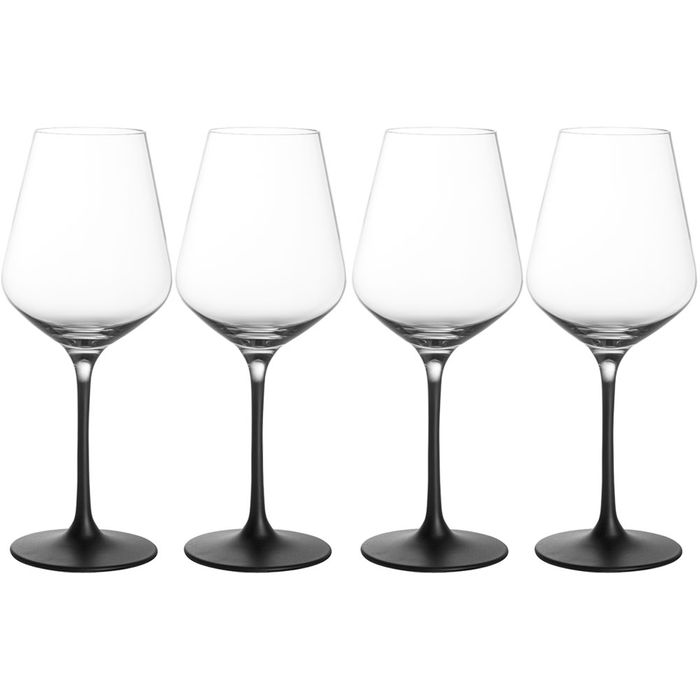 Villeroy & Boch Manufacture Rock White Wine Glass, Set of 4