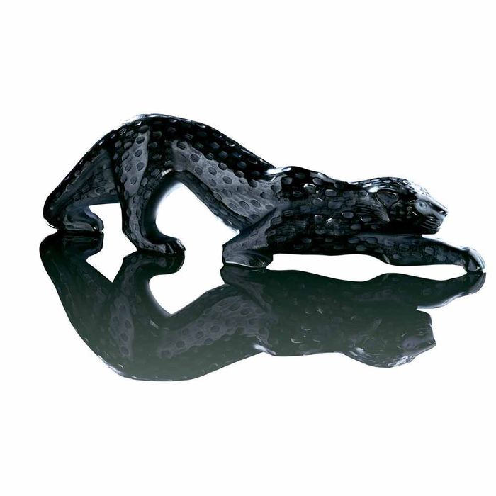 Lalique Black Large Zeila Panther