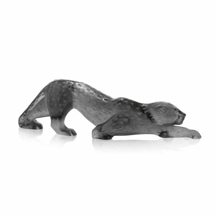 Lalique Grey Large Zeila Panther