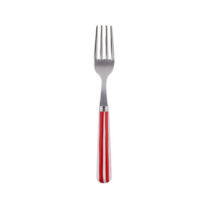 Sabre Transat Red 16cm Cake Fork