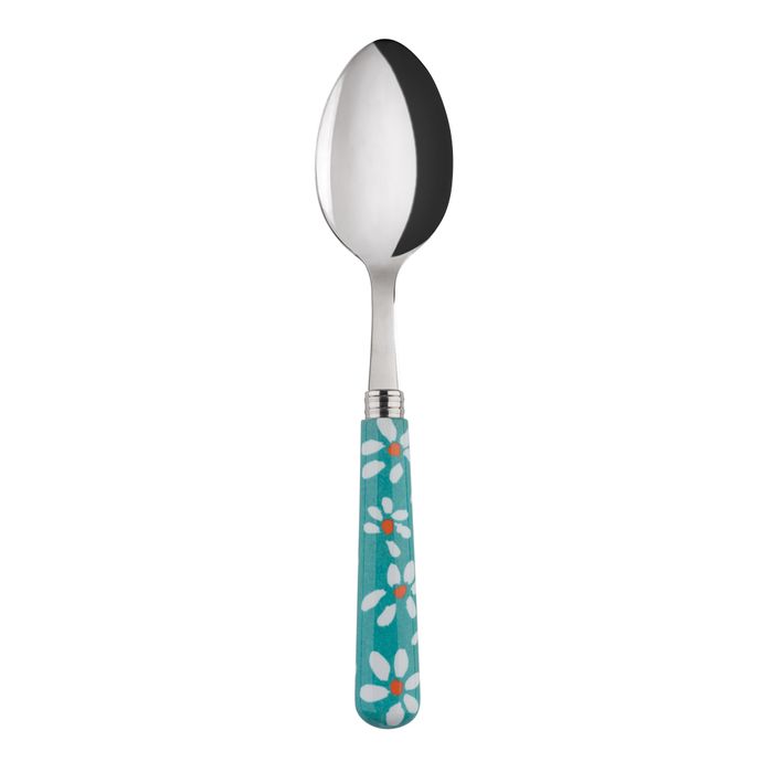 Sabre Marguerite Turquoise 22cm Soup Spoon