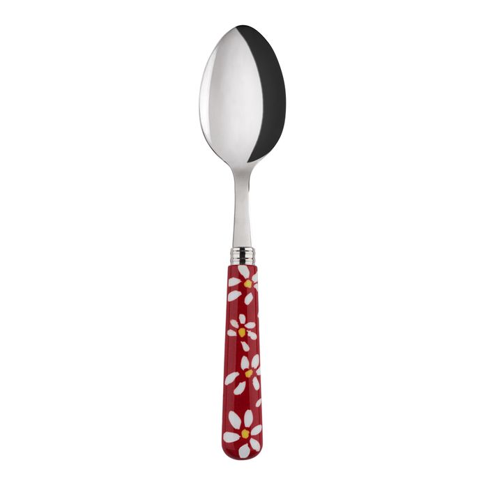 Sabre Marguerite Red 22cm Soup Spoon