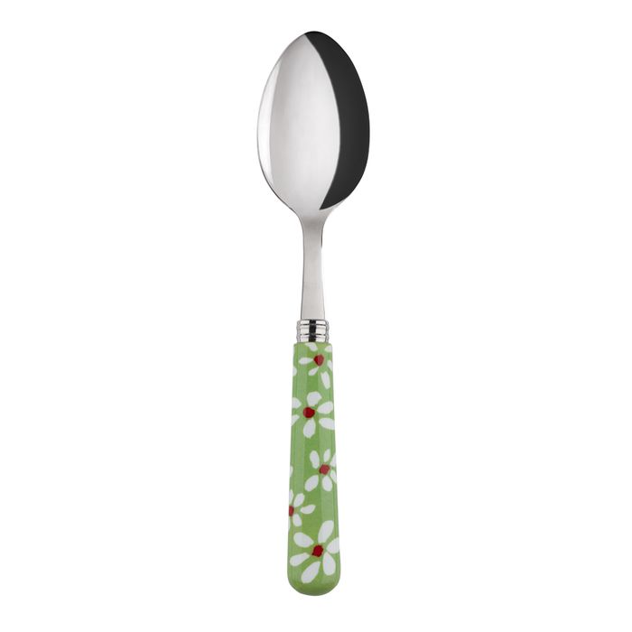 Sabre Marguerite Garden Green 22cm Soup Spoon